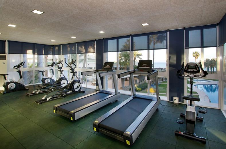 Fitnessruimte van Hotel Pez Espada