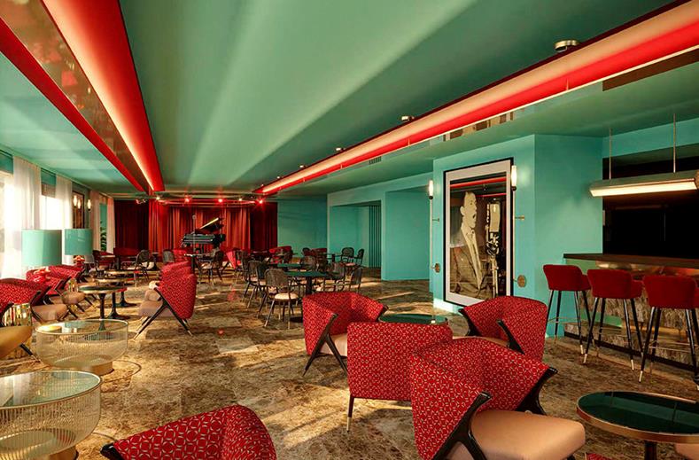 Loungebar van Hotel Pez Espada